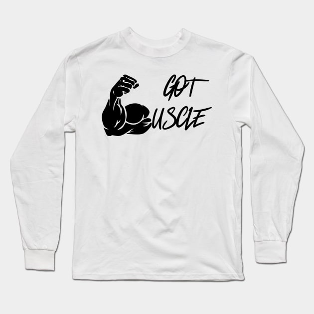 got muscle Long Sleeve T-Shirt by damieloww